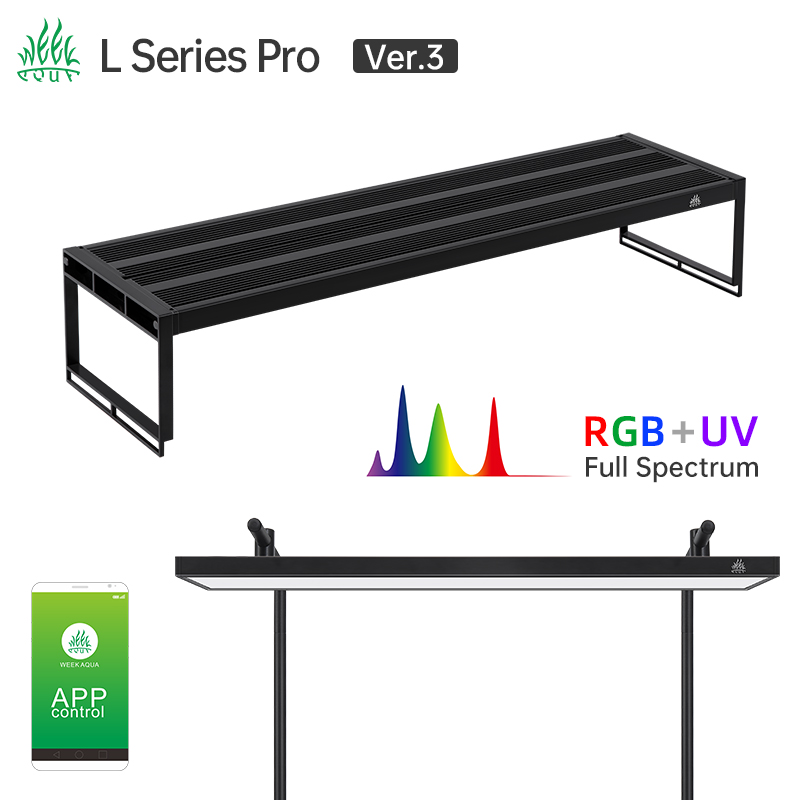 Marine Aquarium Led Lights - WEEK AQUA L-Serie APP-Steuerung Dimmer und