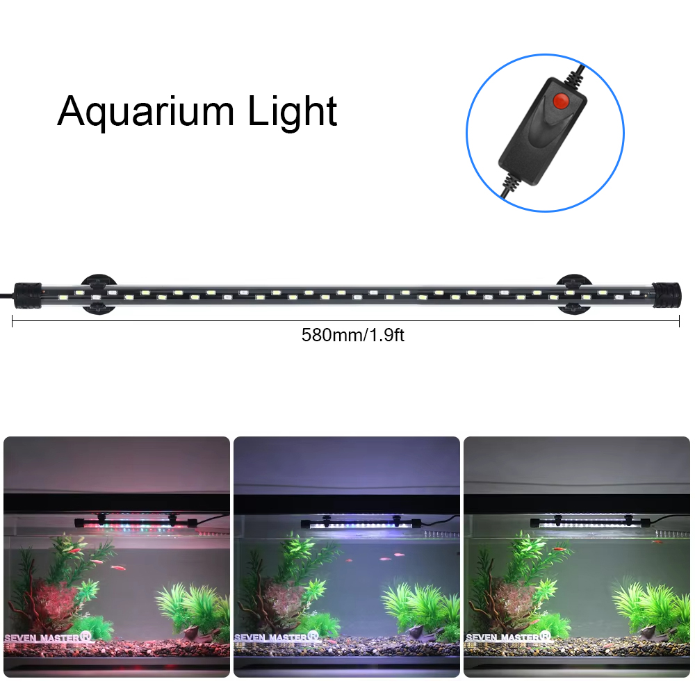 Marine Aquarium Lamp - 58CM Aquarium Licht LED Pflanze Wachsen