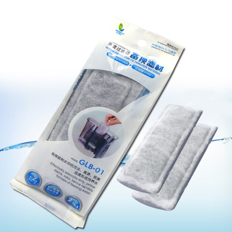 Marine Aquarium Filter Media - 2pc Aquarium Filter Tank Filtration Aktivkohle