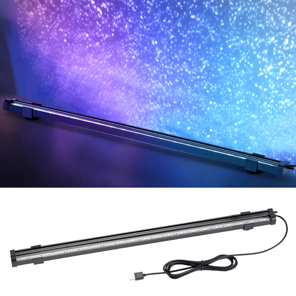Marine Aquarium Lamp - USB LED Aquarium-Luftblasenlicht mit automatischer RGB-Farbwechsel-Funktion,