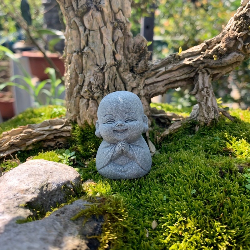 Buddha-Steinstatue, kleine bud – Aquarium Marine Stone Bewertung und Preis