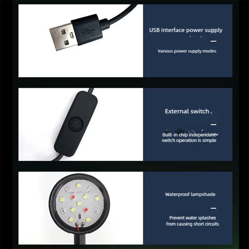 USB-LED-Aquarium-Cliplampe, ho – Marine Aquarium Lamp Bewertung und Preis